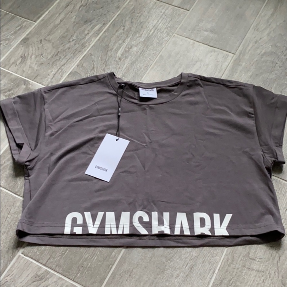 Gymshark Fraction Crop Top NWT